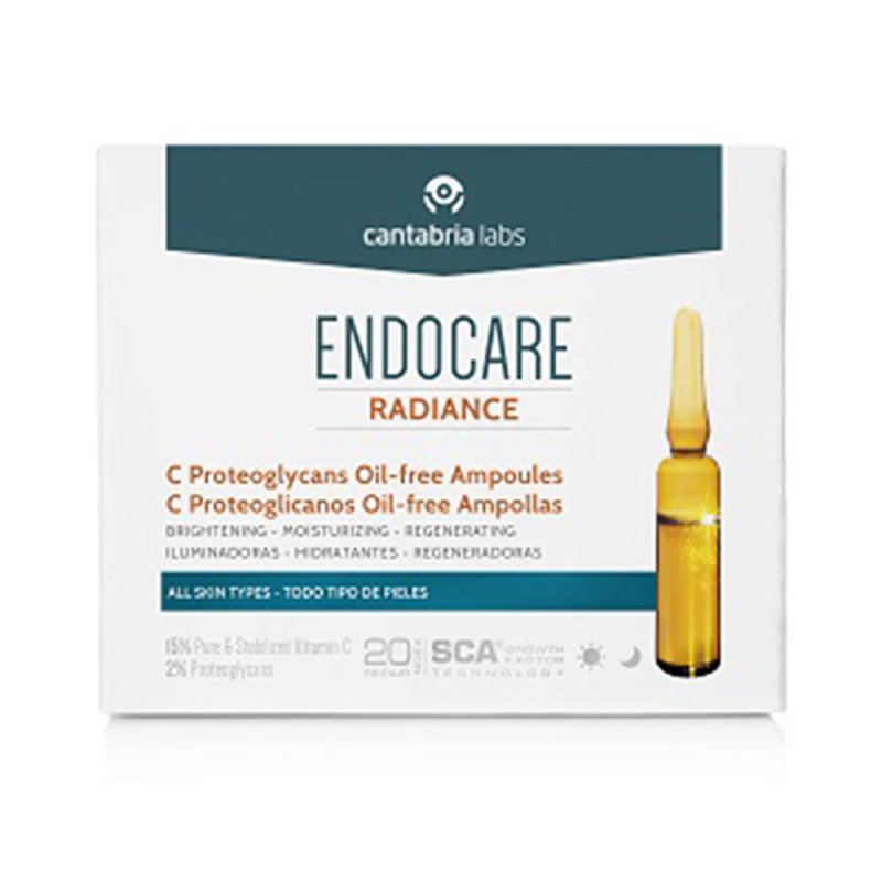 Endocare Radiance Proteoglicanos oil-free ampollas 30 x 2 ml
