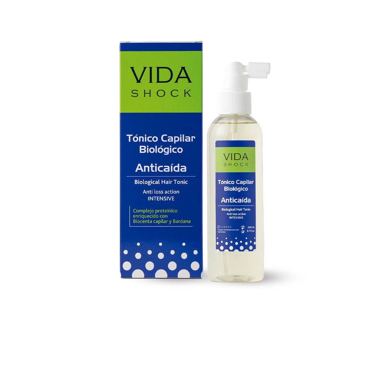 Vida Shock anticaída tónico capilar 200 ml