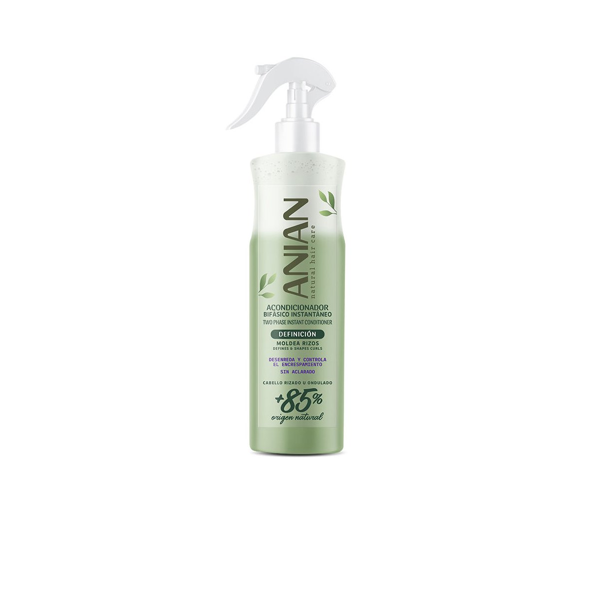 Bifásico acondicionador moldea rizos 400 ml