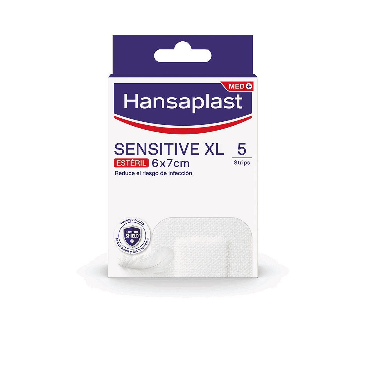 HP Sensitive XL apósitos 6 x 7 cm 5 u