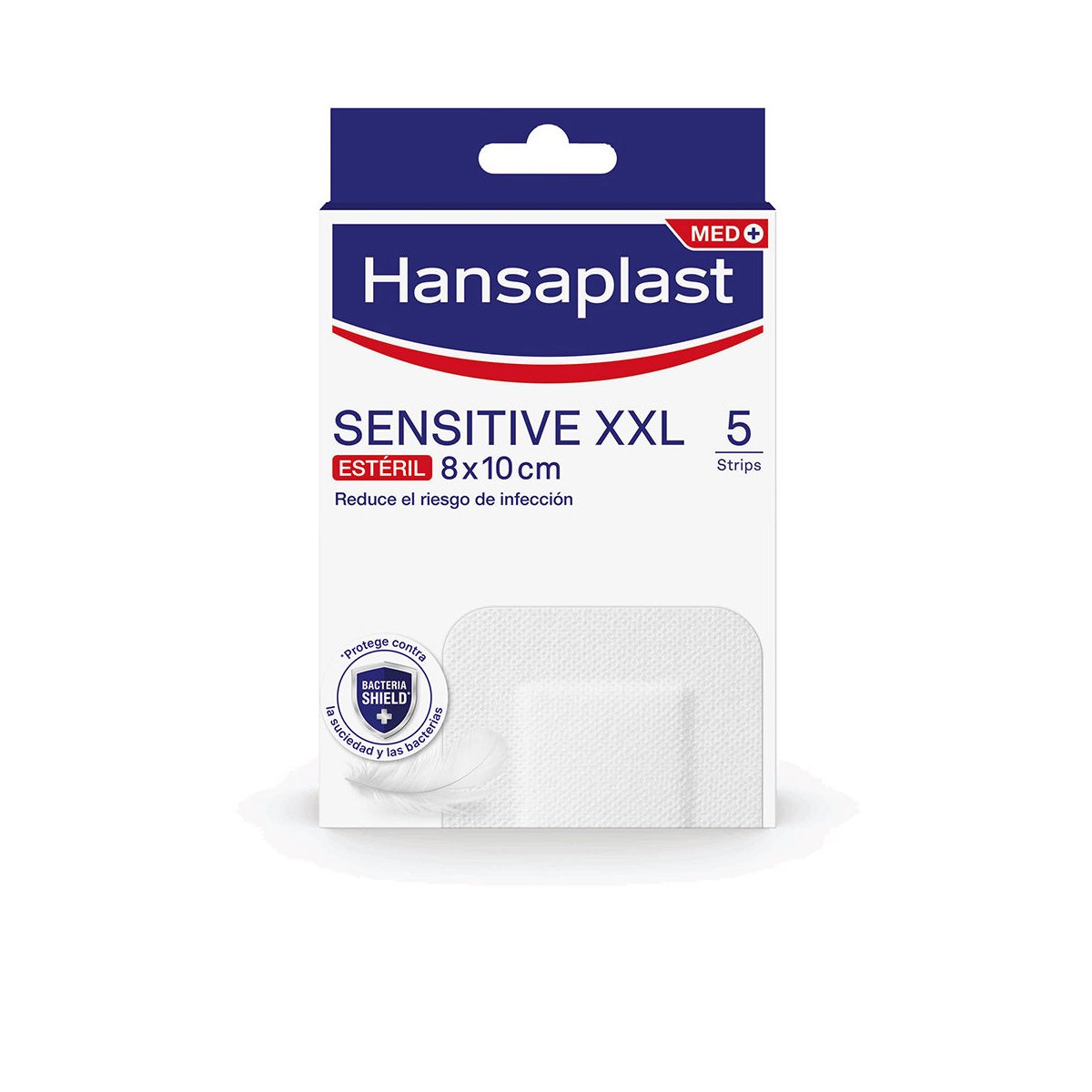 HP Sensitive XXL apósitos 8 x 10 cm 5 u
