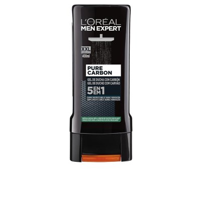 Men Expert pure carbon gel de ducha 5 en 1 400 ml