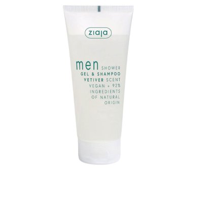 Men gel de ducha y champú vetiver 200 ml
