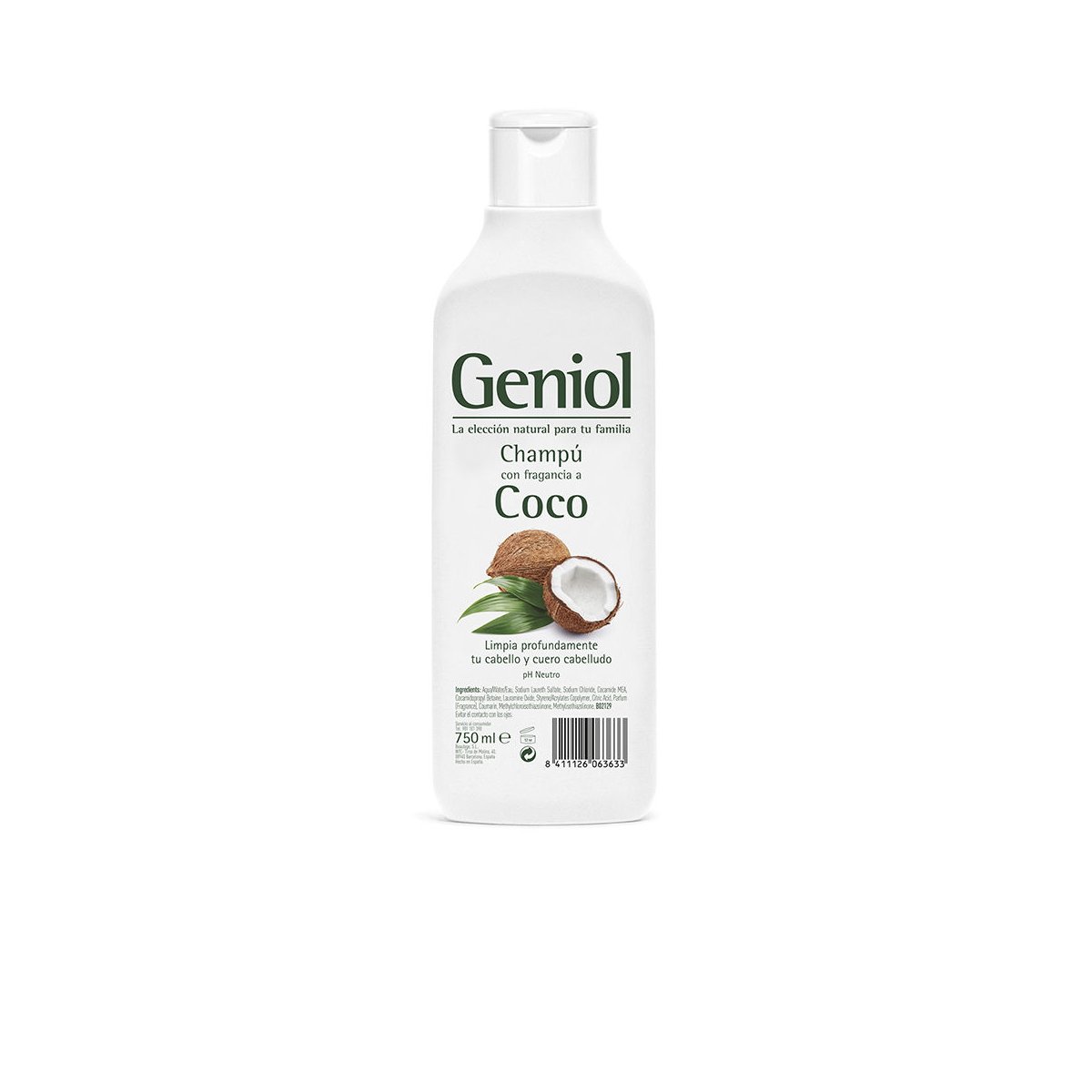 Geniol champú coco 750 ml