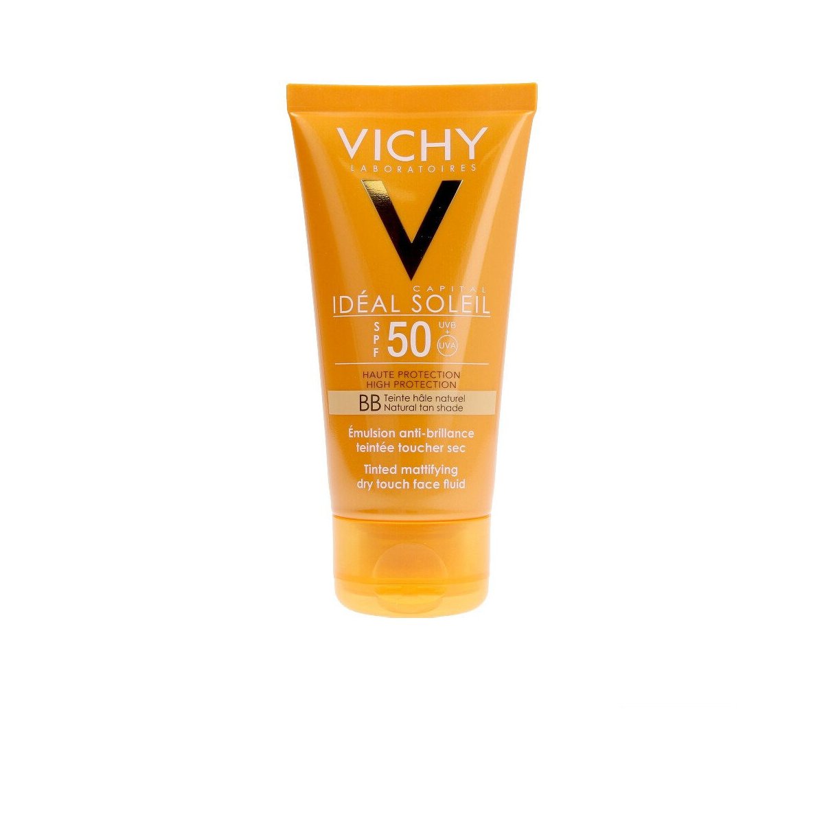 Capital Soleil BB cream tacto seco emulsión de alta protección con color 50 ml
