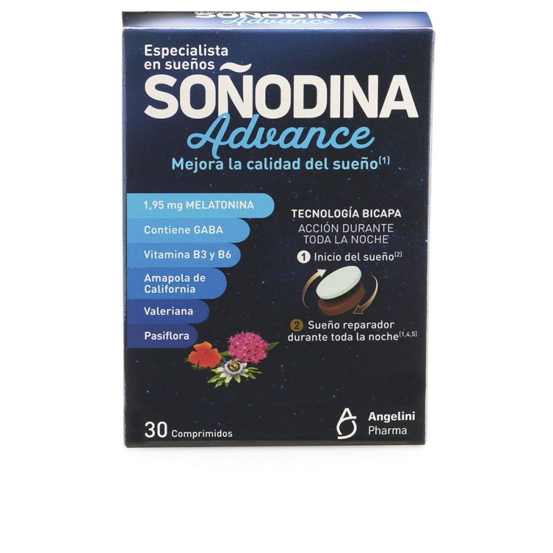 Soñodina melatonina bicapa 30 comprimidos