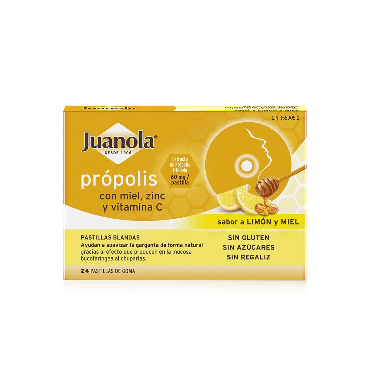 Própolis Limón miel gummies 24 u