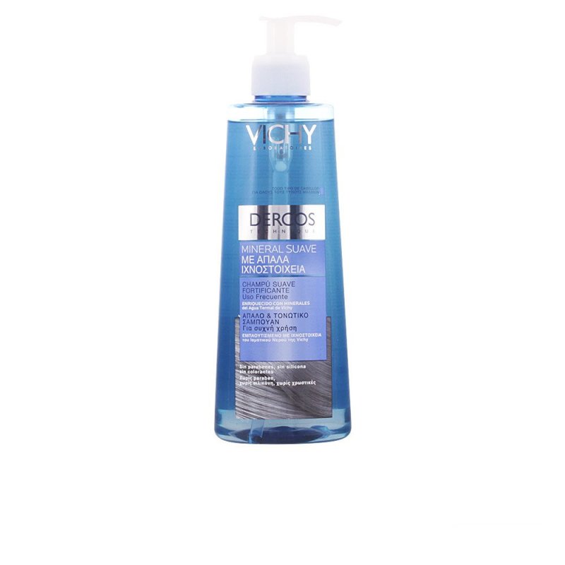 Dercos Technique champú mineral uso frecuente limpieza suave y efectiva 400 ml