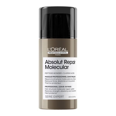 Absolut Repair Molecular mascarilla profesional reparadora sin aclarado para cabello dañado