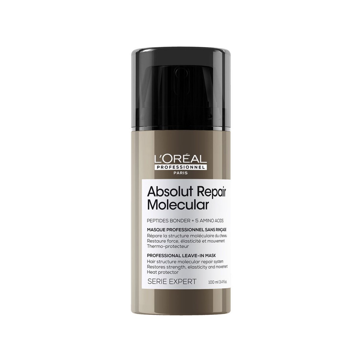 Absolut Repair Molecular mascarilla profesional reparadora sin aclarado para cabello dañado