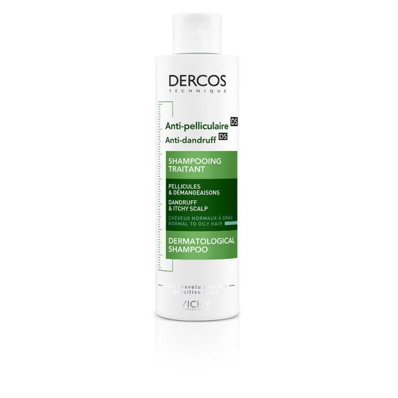 Dercos Technique champú tratamiento anticaspa grasa y antipicores doble eficacia unisex