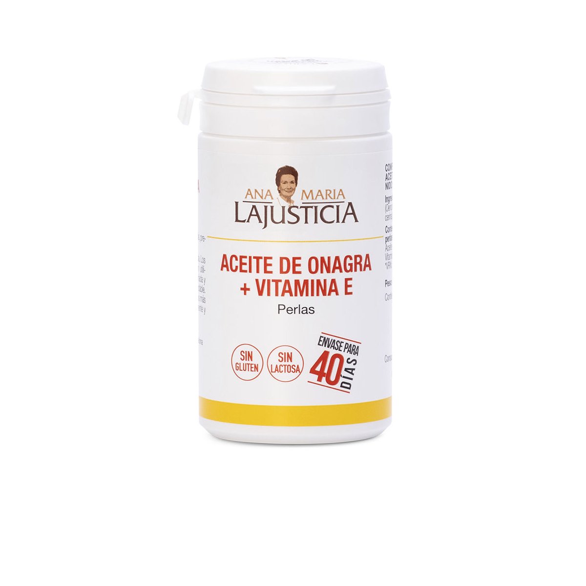 Aceite de Onagra + Vitamina E 80 perlas