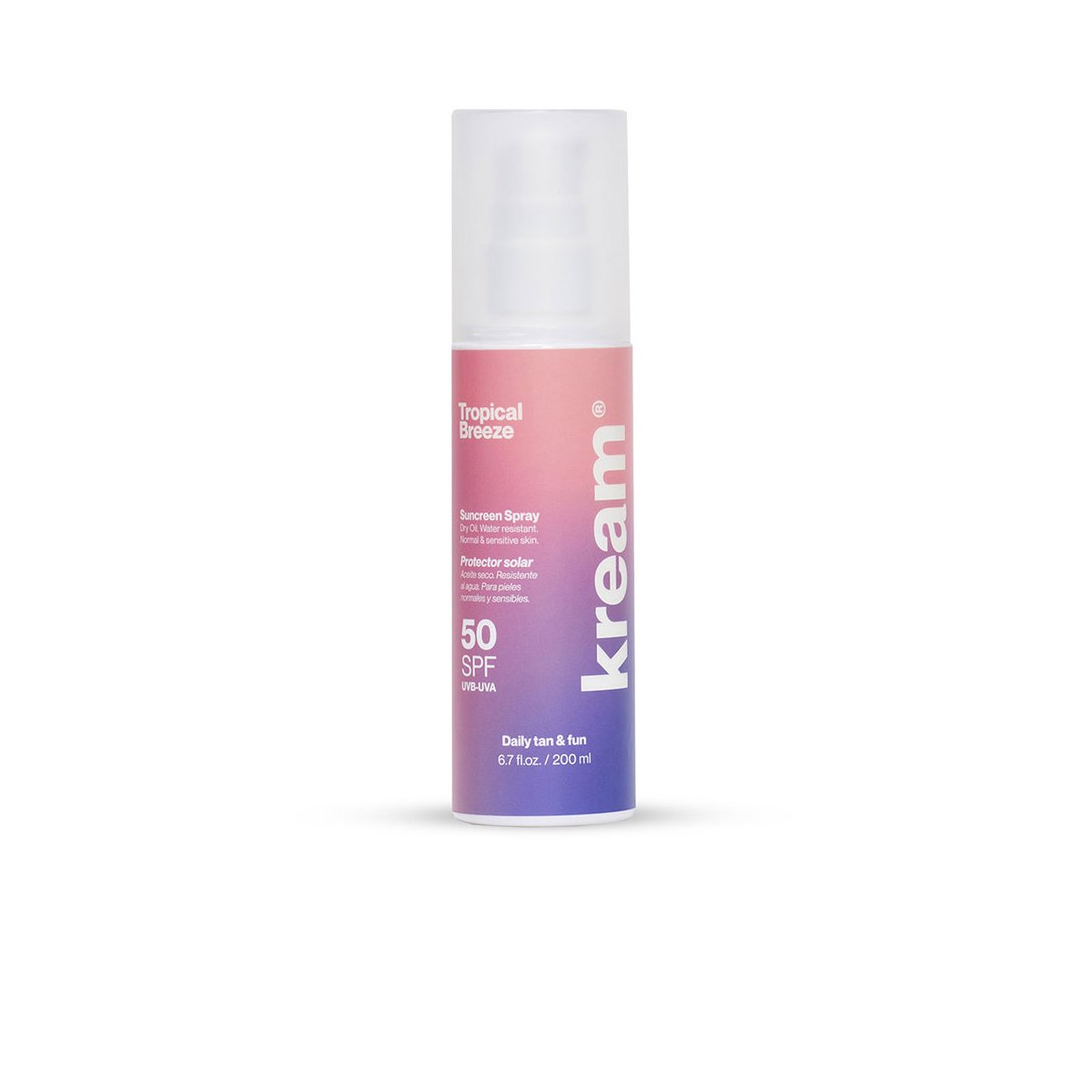 Tropical Breeze aceite seco Spf50+ 200 ml