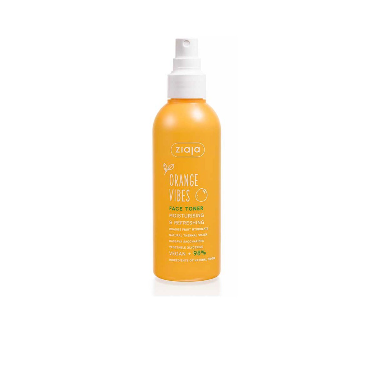 Coconut & Orange Vibes tónico facial hidratante y refrescante 190 ml