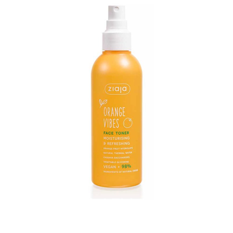 Coconut & Orange Vibes tónico facial hidratante y refrescante 190 ml