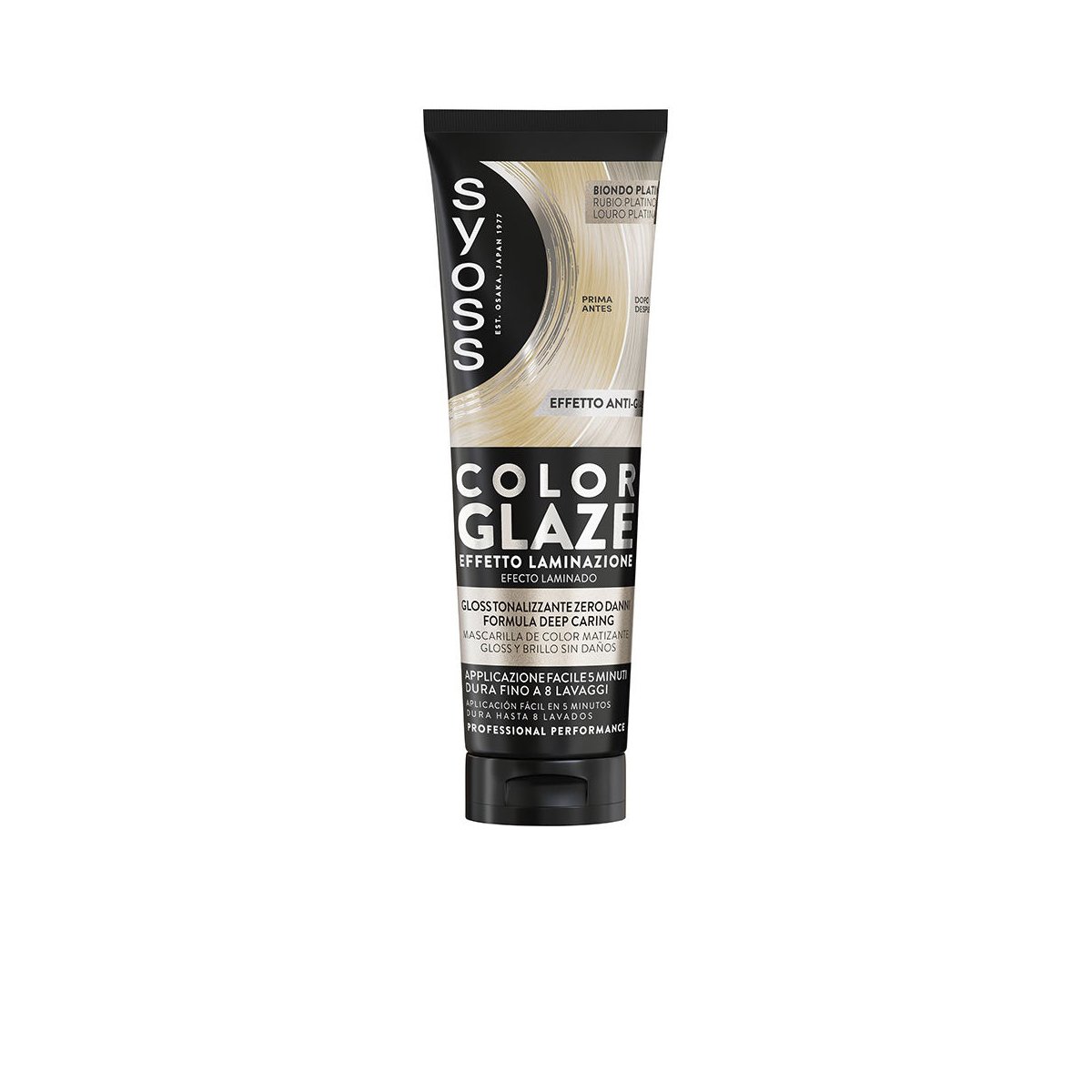 Color Glaze mascarilla de color matiante con efecto laminado Rubio Beige 130 ml
