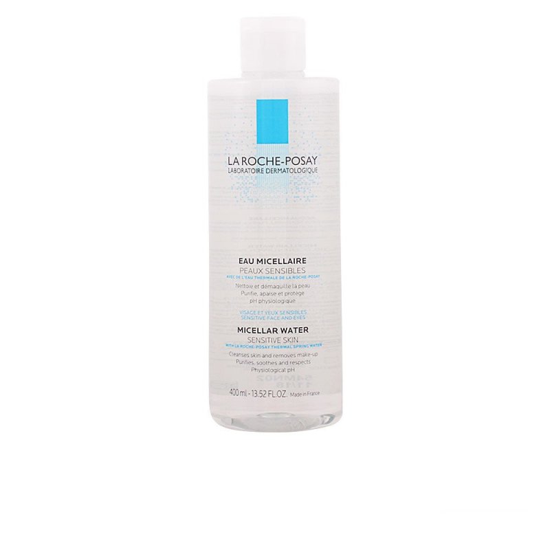 Toleriane agua micelar limpiadora, desmaquillante para piel y ojos sensibles 400 ml