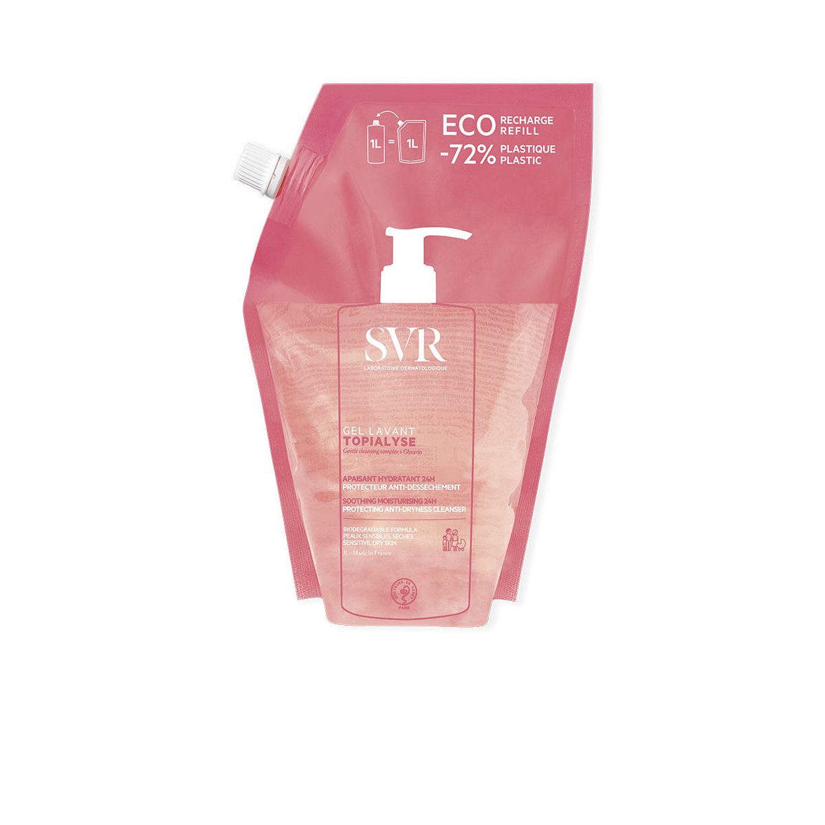 Topialyse gel lavant recharge 1000 ml