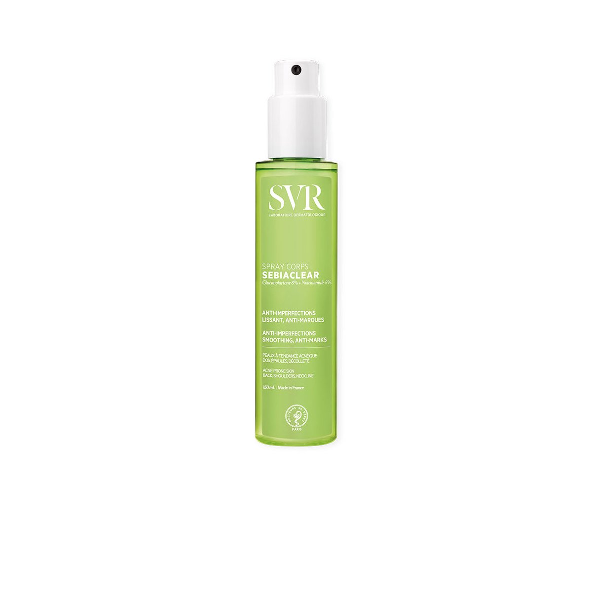Sebiaclear spray corps 150 ml