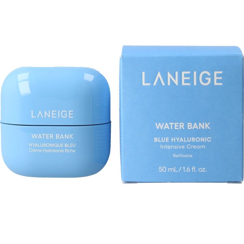 Water Bank crema hialurónica intensiva azul 50 ml