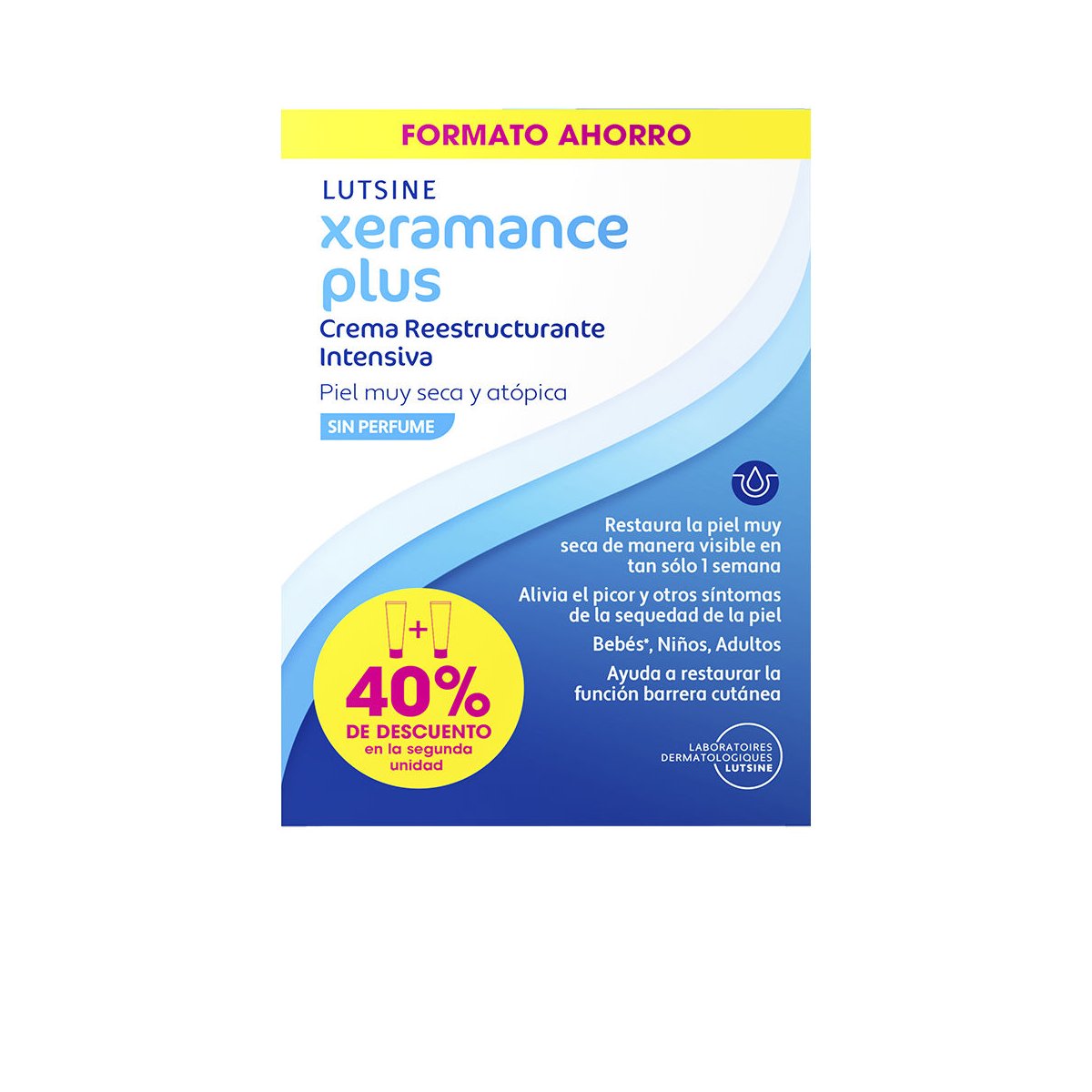 Xeramance Plus crema reestrucutrante intensiva pack 2 x 100 ml