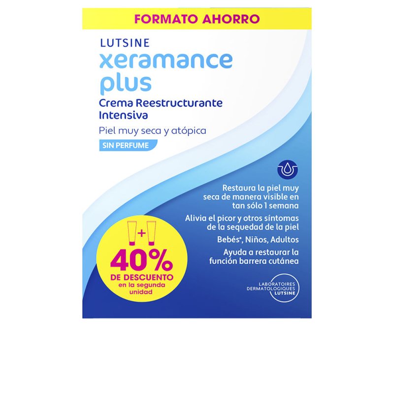 Xeramance Plus crema reestrucutrante intensiva pack 2 x 100 ml