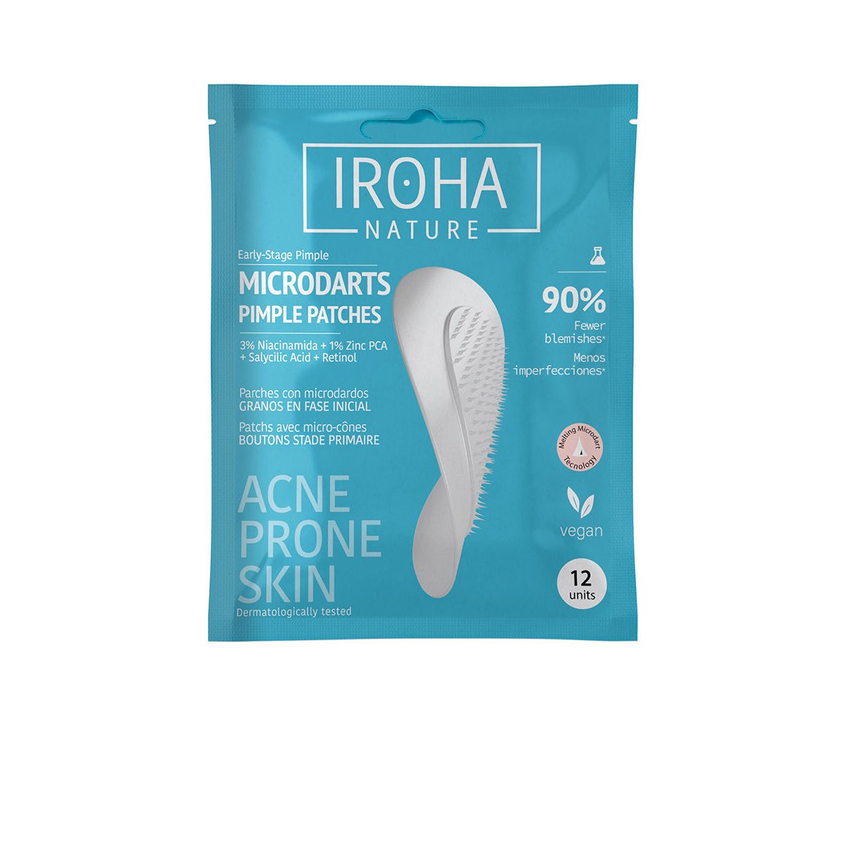 Acne Prone Skin parches granos microdardos con ácido salicílico 12 u