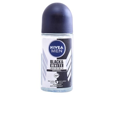 Men Black & White Invisible deo roll-on 50 ml