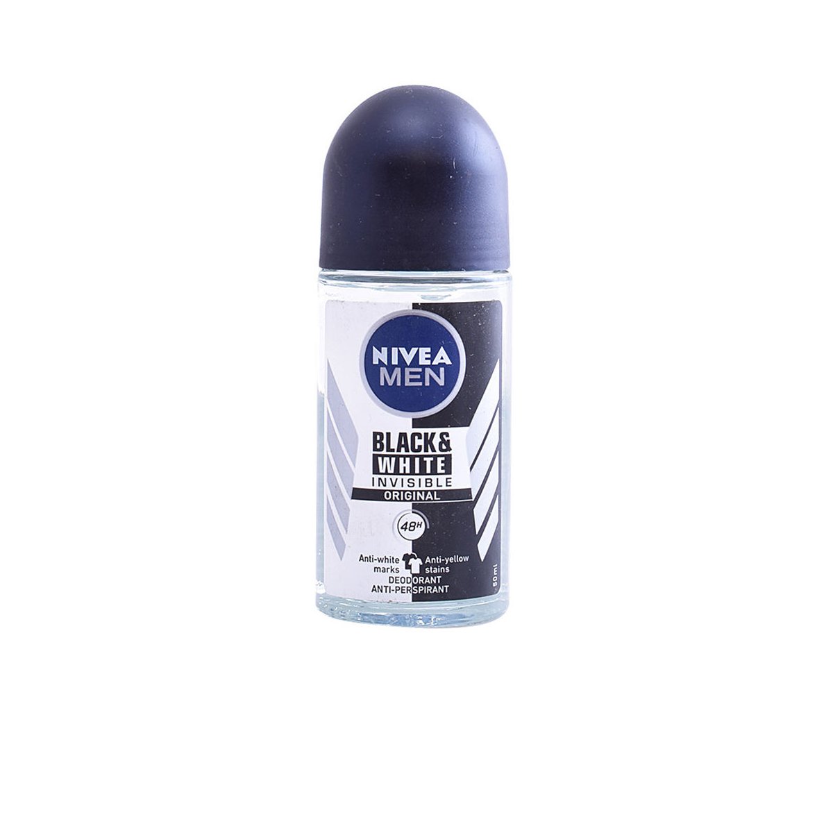 Men Black & White Invisible deo roll-on 50 ml