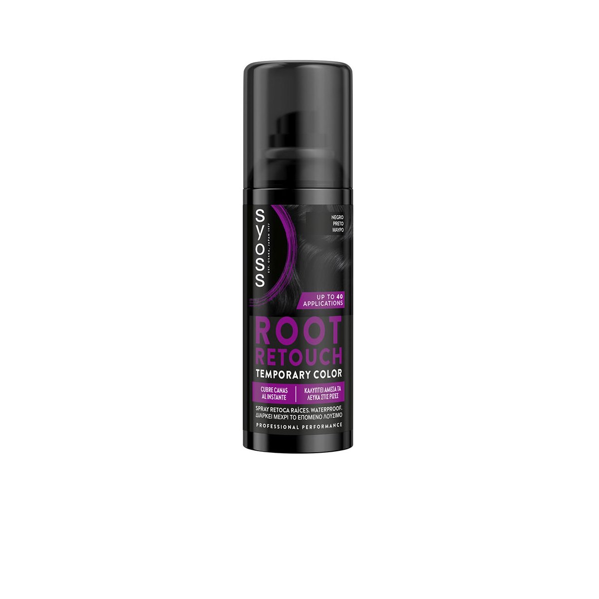 Root Retouch retoca raices spray Negro 120 ml