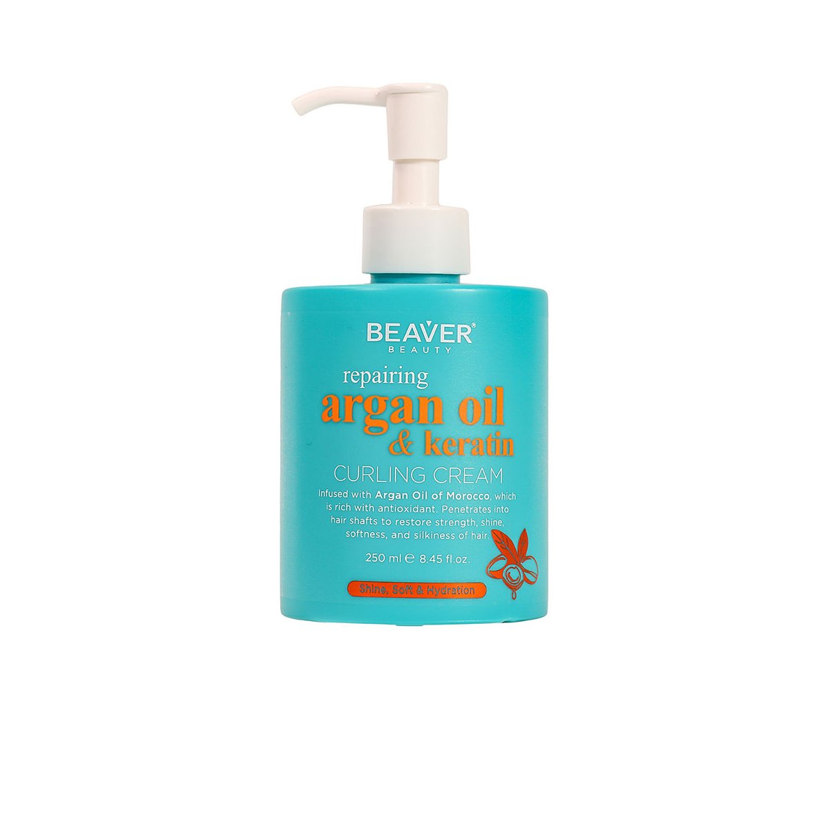 Argan Oil & Keratin crema para rizos 250 ml