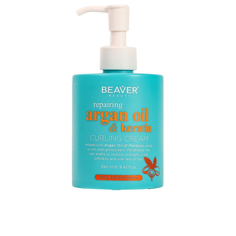 Argan Oil & Keratin crema para rizos 250 ml