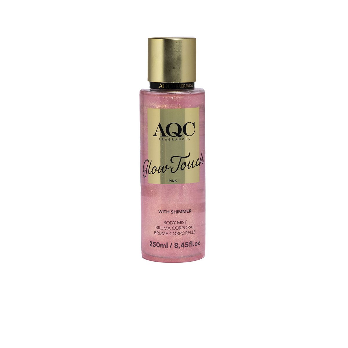 Glow Touch Pink shimmer bruma corporal 250 ml
