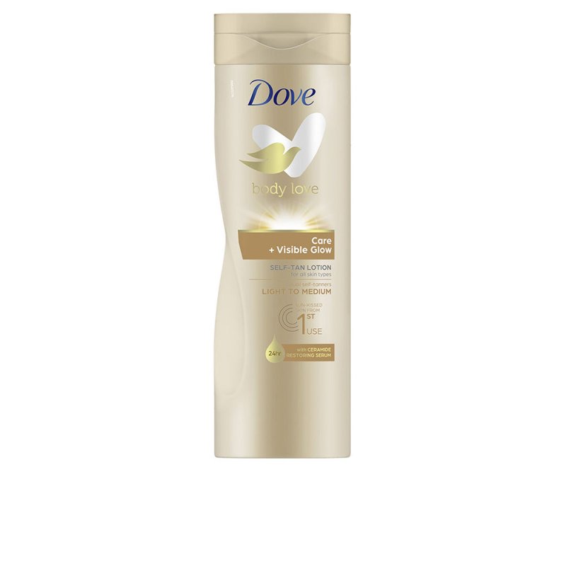 Visible Glow loción corporal autobronceadora tono medio 400 ml