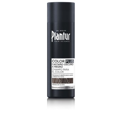 Color Plus castaño oscuro a negro, champú para el color 200 ml