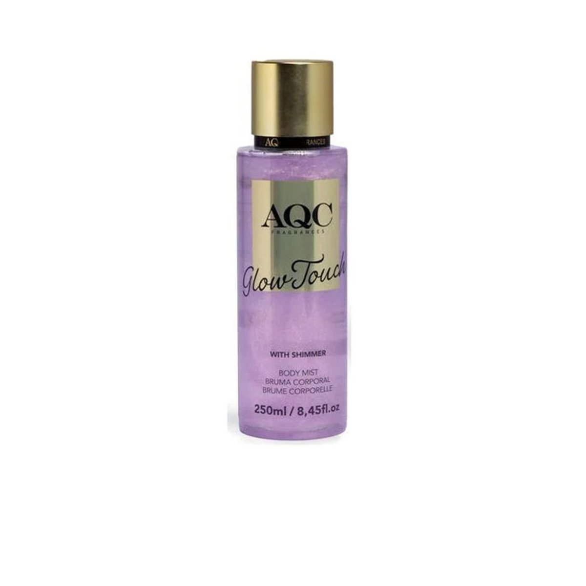 Glow Touch Purple shimmer bruma corporal 250 ml