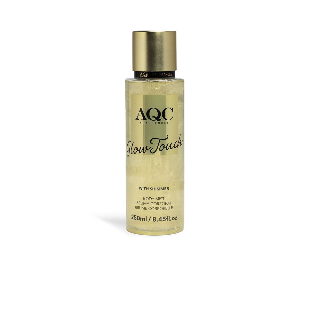 Glow Touch Gold shimmer bruma corporal 250 ml