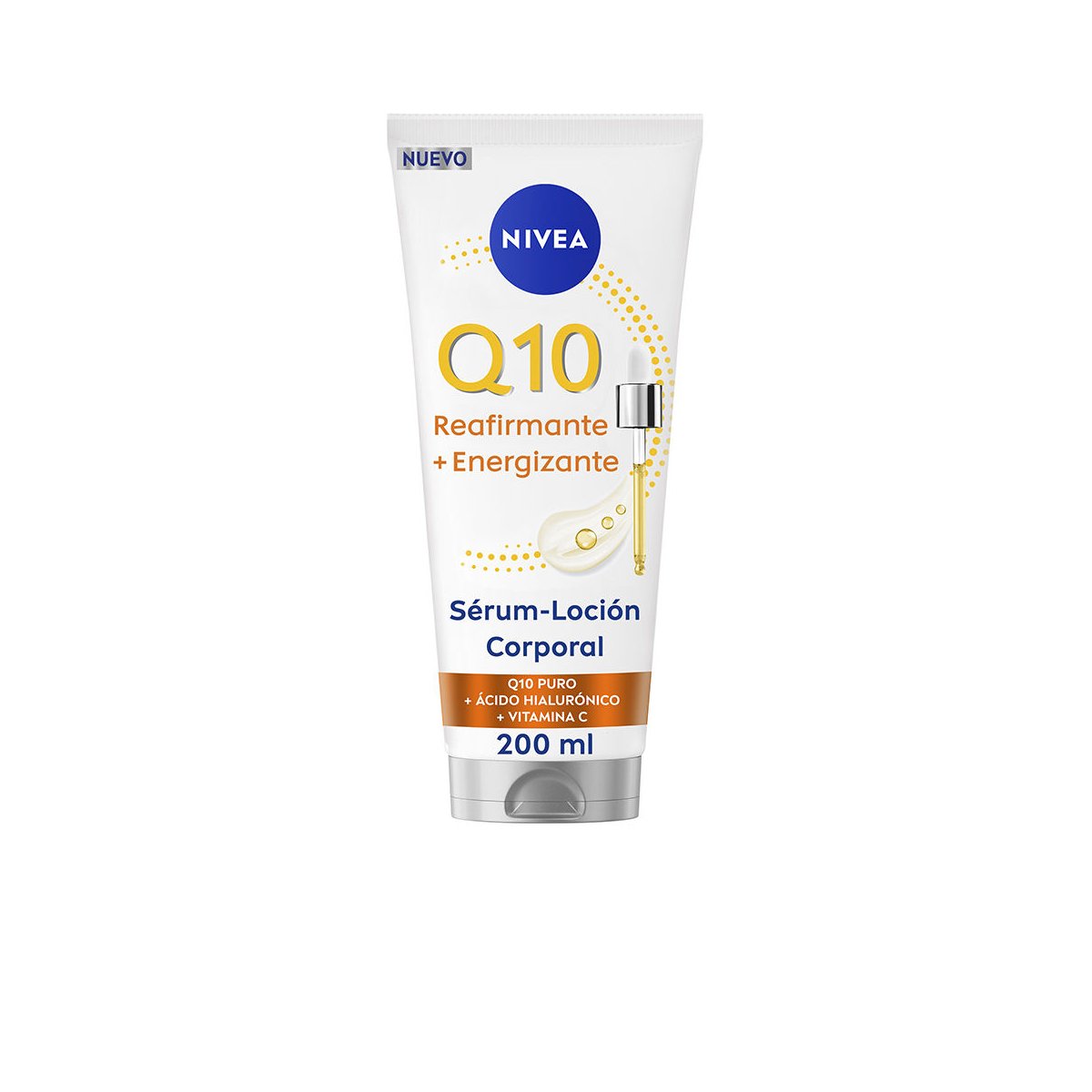 Q10+ Reafirmante + energizante sérum-loción corporal 200 ml