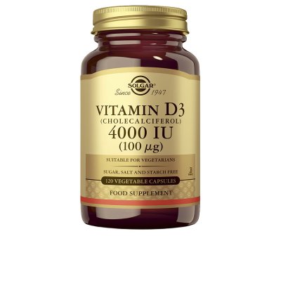 Vitamina D3 4000 Ui 100 µg Colecalciferol cápsulas vegetales 120 u
