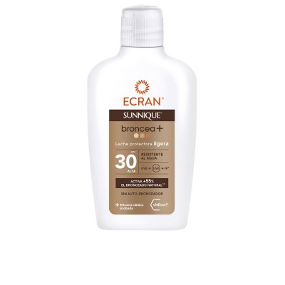 Ecran Sunnique Broncea+ leche protectora Spf30 200 ml