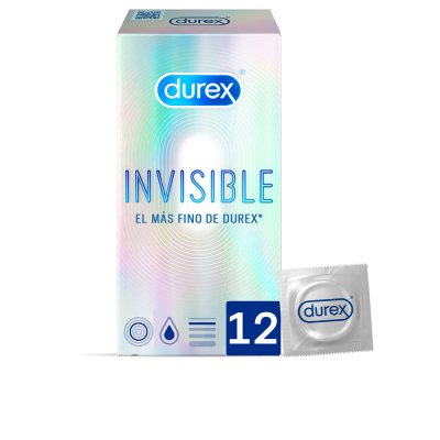Invisible extra sensitivo preservativos 12 u