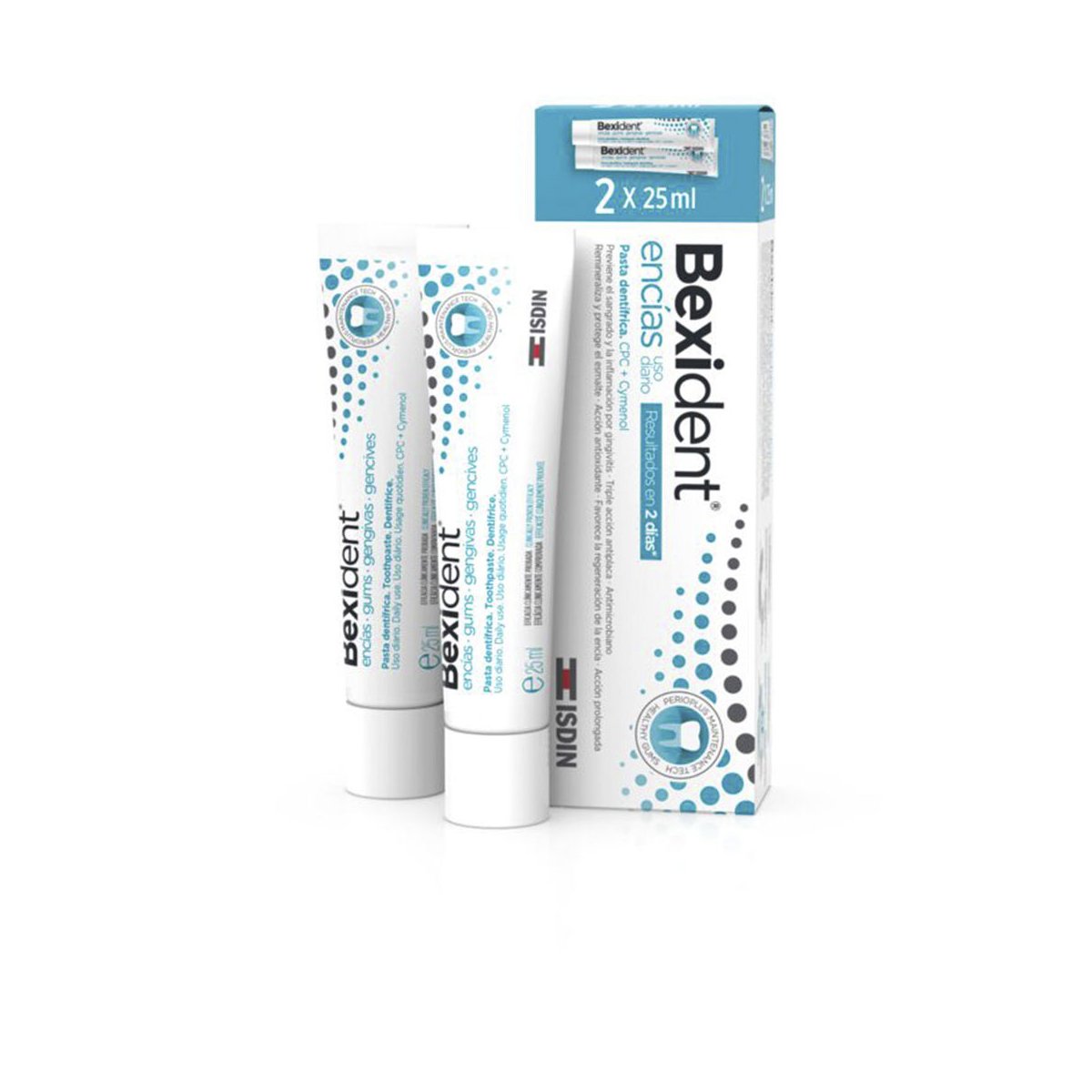 Bexident Encías pasta dentrífica 2 x 25 ml