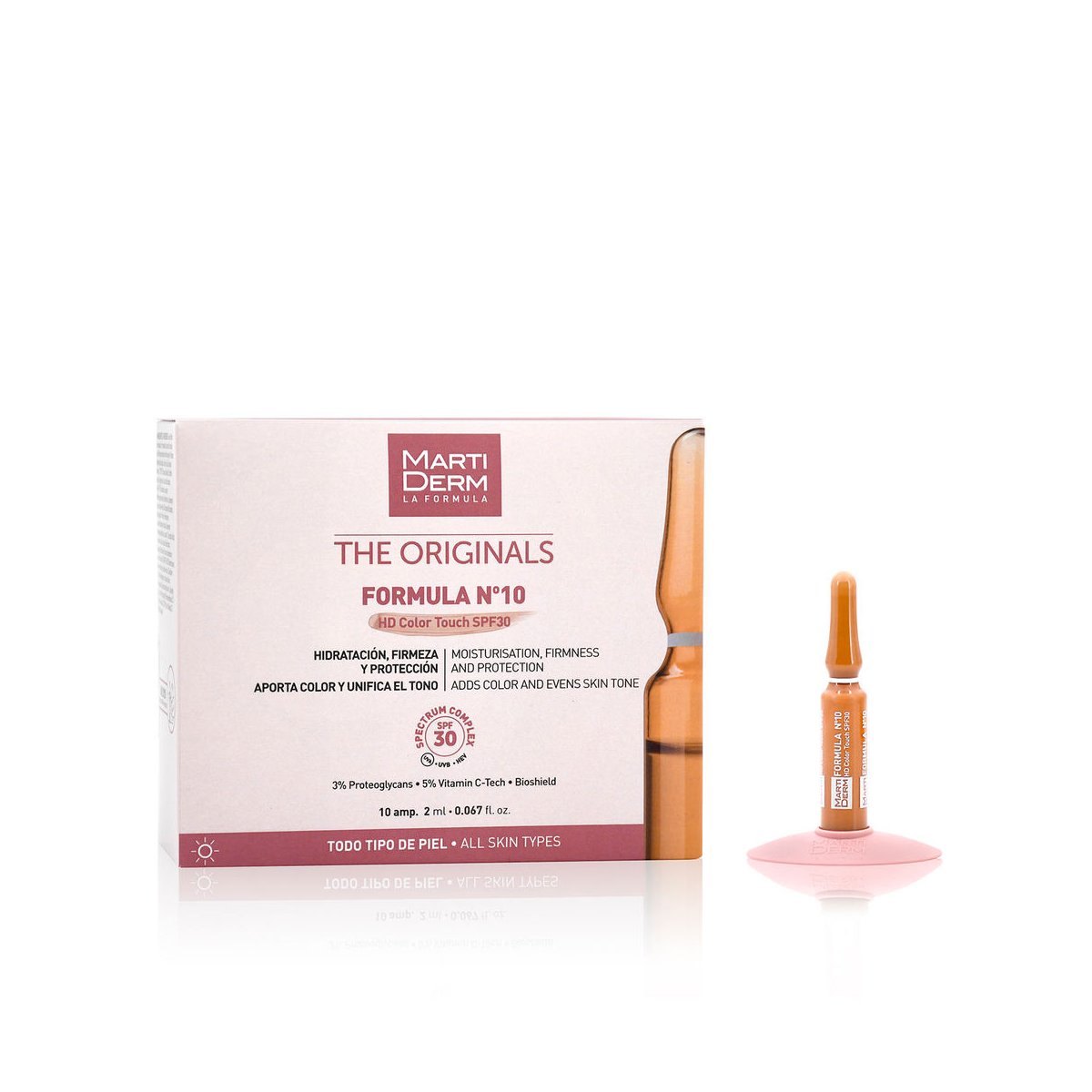 The Originals Formula Nº10 ampollas Spf30 10 x 2 ml