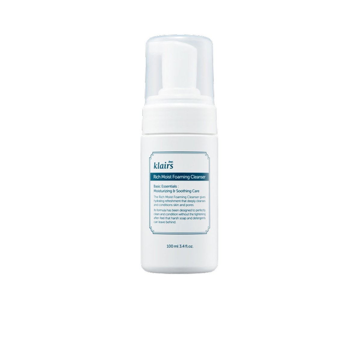 Rich Moist foaming cleanser 100 ml