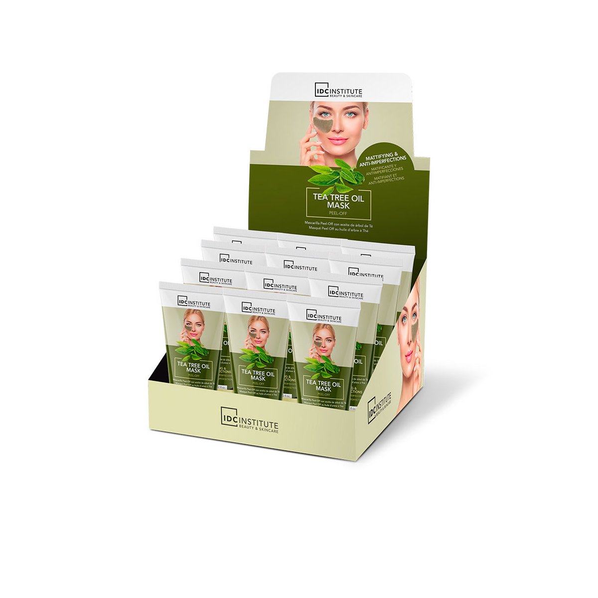 Mascarilla Facial Peel Off con Aceite de Árbol de Té 60ml