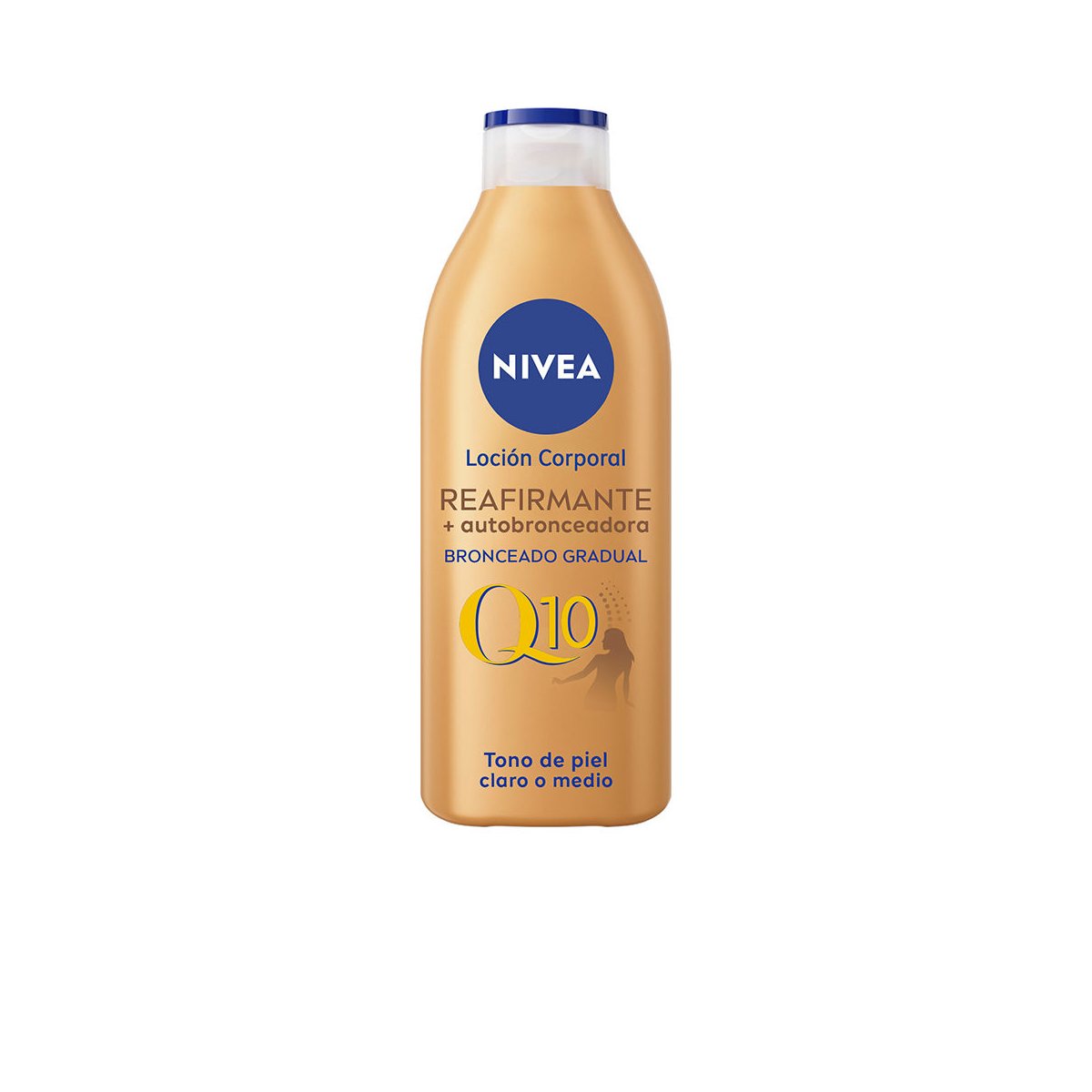 Q10+ Reafirmante + autobronceadora loción corporal 400 ml