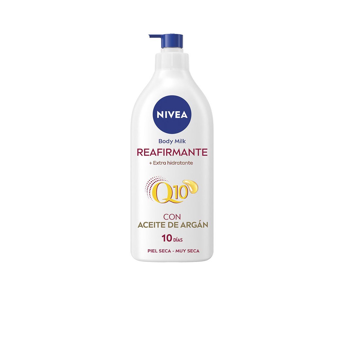 Q10+ Reafirmante + extra hidratante leche corporal 400 ml
