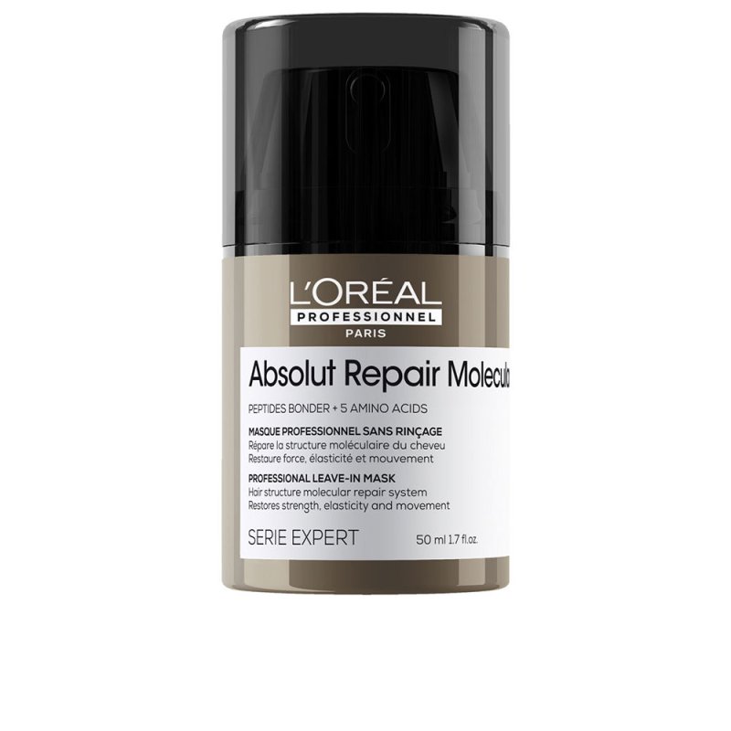 Absolut Repair Molecular mascarilla profesional reparadora sin aclarado para cabello dañado