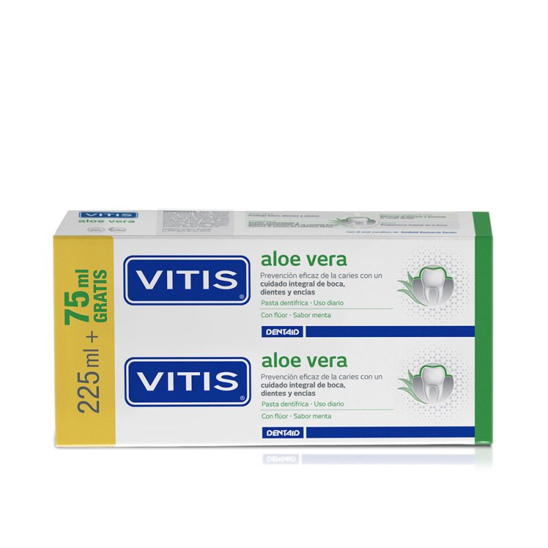 Aloe Vera pasta dentífrica duo Menta 2 x 150 ml