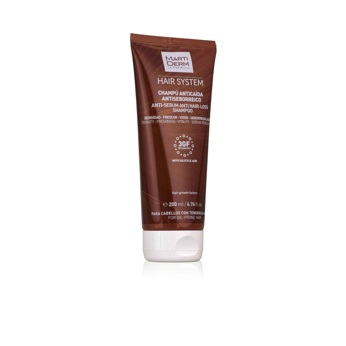 Hair System champú anticaída antiseborreico 200 ml
